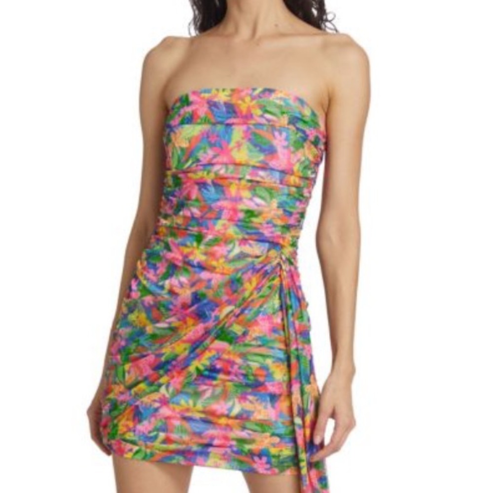 Amanda Uprichard Anja Strapless Rouched MiniDress NWT size Medium